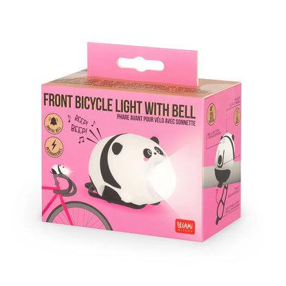 Luz delantera de bicicleta + timbre (3 modelos)