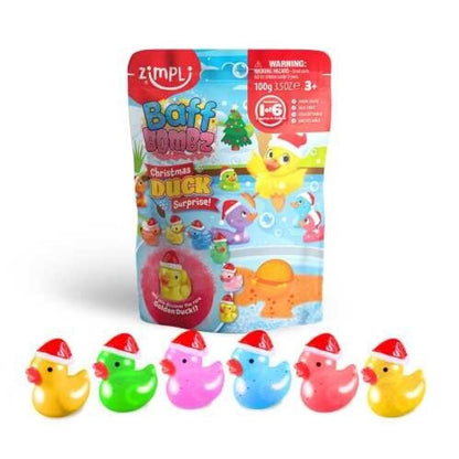 BOMBA DE BAÑO SORPRESA 1x100gr - Navidad (2 modelos)