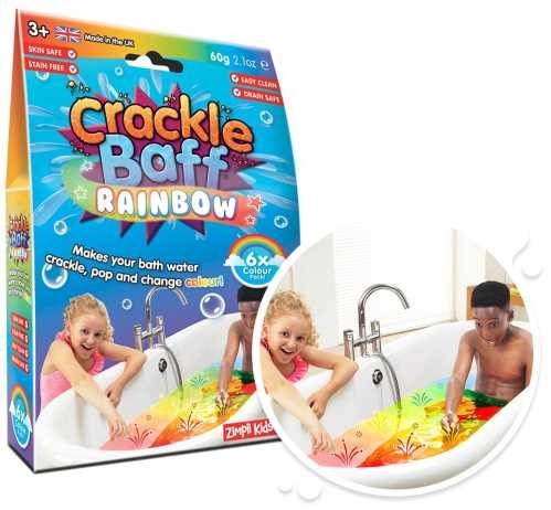 Sales baño colores y efecto pop 6 pack 60 gr