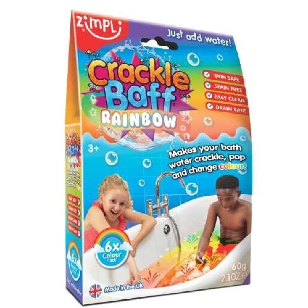 Sales baño colores y efecto pop 6 pack 60 gr
