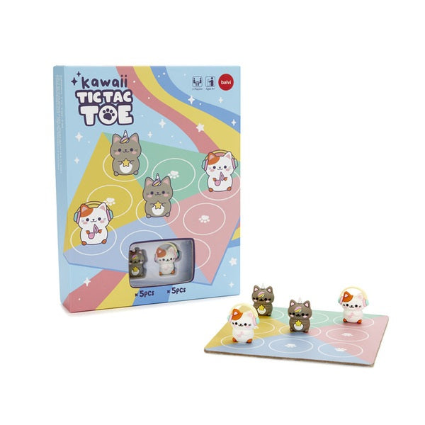 Juego de mesa Tic Tac Toe - Kawaii