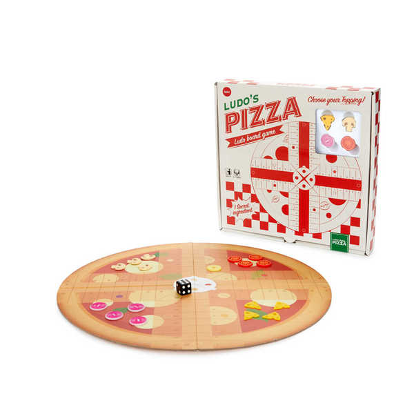 Juego del Parchís - Caja de Pizza