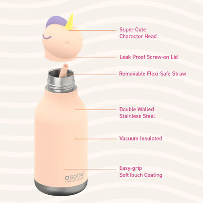 Botellas térmicas divertidas 460ml (varios modelos)