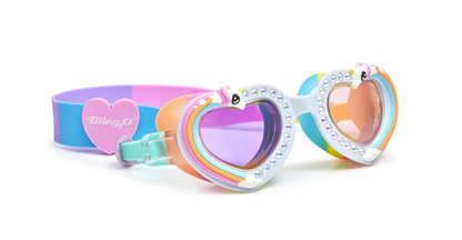 Gafas de natación - Corazón unicornio