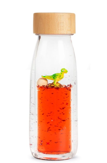 Botella sensorial - MOVE - Dinosaurio