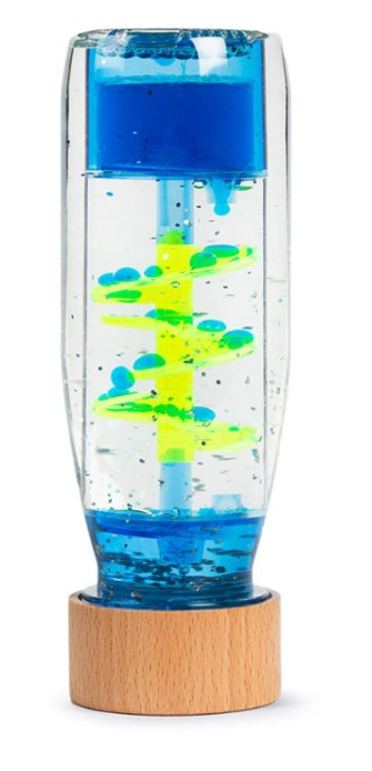 Botella sensorial - MOVE - Espiral Azul