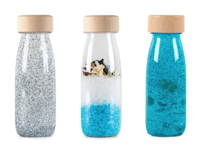 Botella sensorial - PACK de 3 - Antártida
