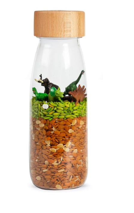 Botella sensorial - SPY - Jurásico