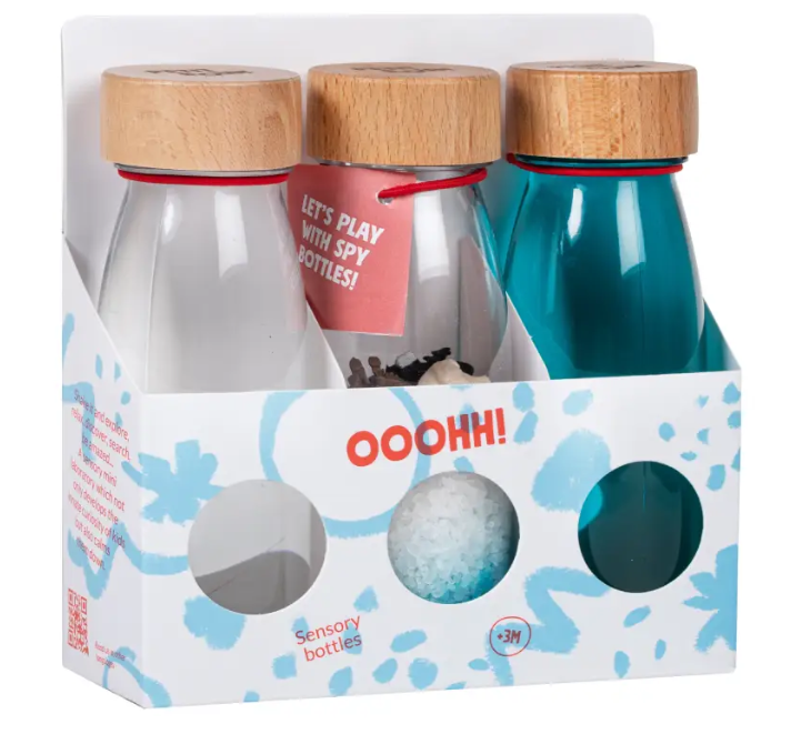 Botella sensorial - PACK de 3 - Antártida