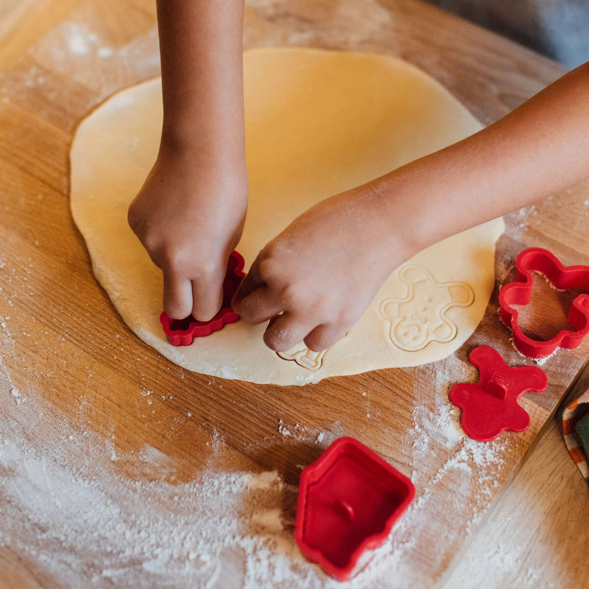 Set de 5 moldes para Galletas - Navidad