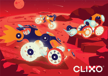 Clixo - Mars Rover Pack (30 pcs) - 🔥Brillan en la oscuridad🔥