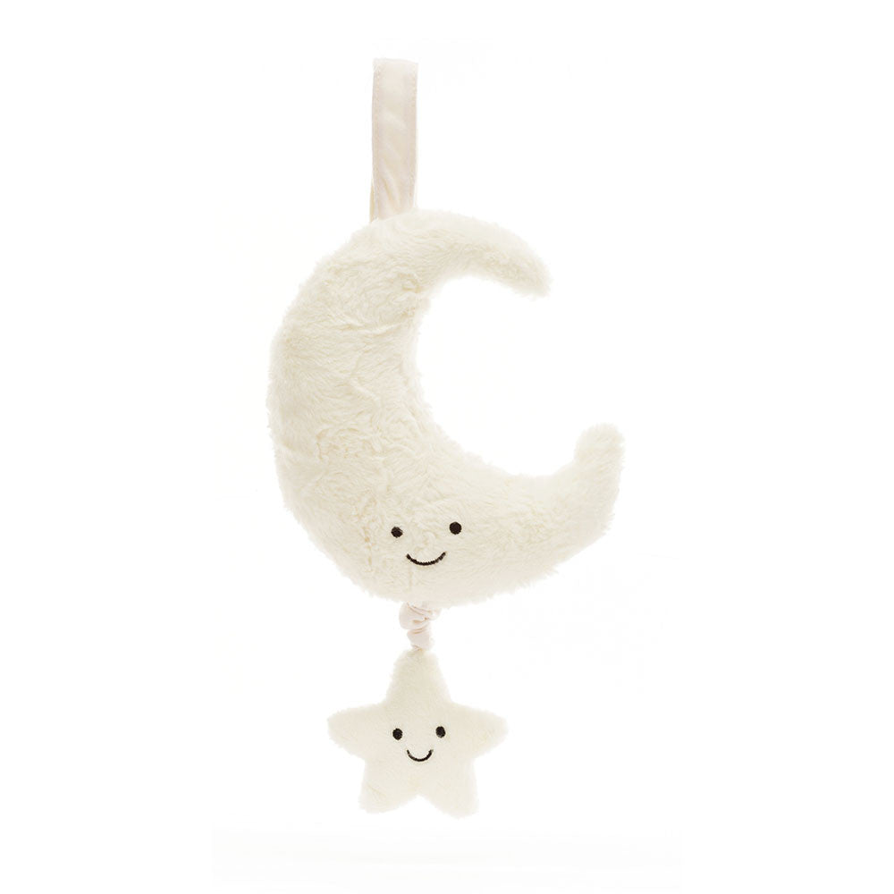 Colgante musical luna y nube