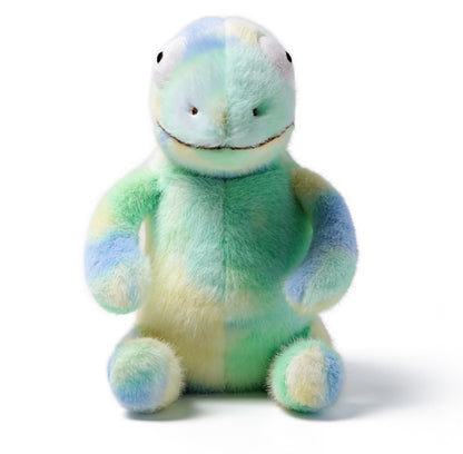 Peluche térmico con bolsa aromática - Camaleón Neon