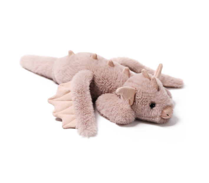 Dragón Lila Naydra – Peluche térmico con bolsa aromática
