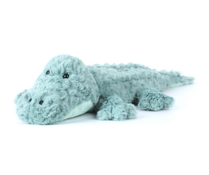 Cocodrilo perezoso – Peluche térmico con bolsa aromática