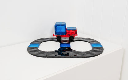 Connetix Bloques magnéticos - Rampas e Intersecciones - 16 pcs (EXTENSIÓN)