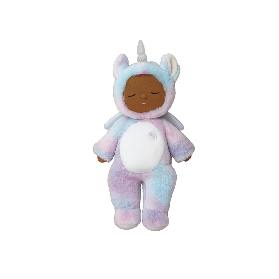 Peluche bebé dormilón - Dozy Dinkums -  EDICIÓN LIMITADA Unicorn Stardust Rainbow