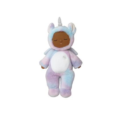Peluche bebé dormilón - Dozy Dinkums -  EDICIÓN LIMITADA Unicorn Stardust Rainbow
