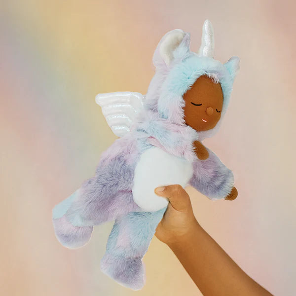 Peluche bebé dormilón - Dozy Dinkums -  EDICIÓN LIMITADA Unicorn Stardust Rainbow