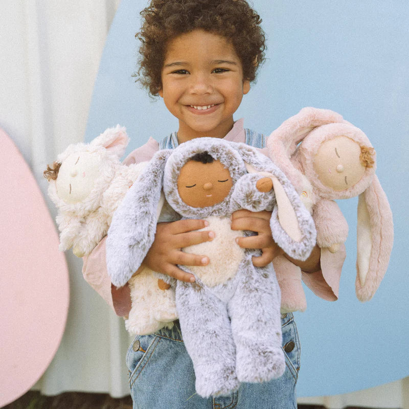 Peluche bebé dormilón - Cozy Dinkum - EDICIÓN LIMITADA PASCUA - Bunny Muffin Cocoa Cream