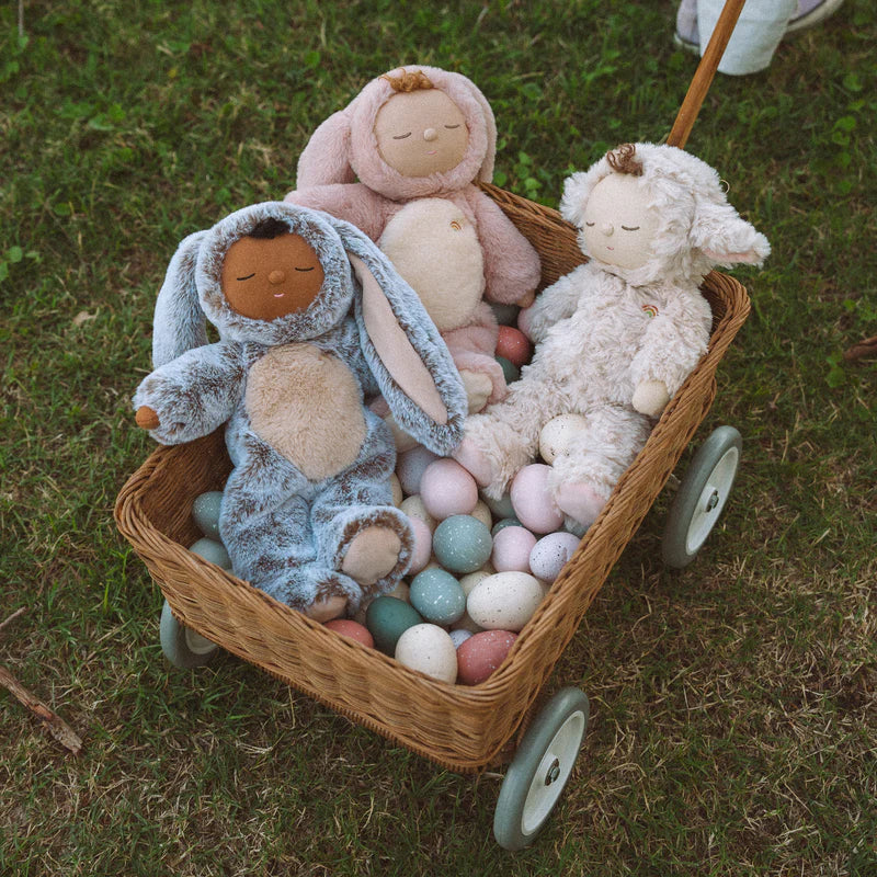 Peluche bebé dormilón - Cozy Dinkum - EDICIÓN LIMITADA PASCUA - Bunny Muffin Cocoa Cream