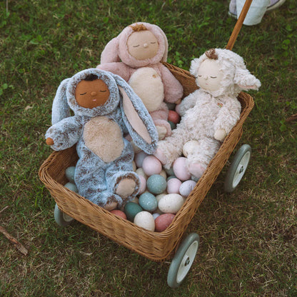 Peluche bebé dormilón - Cozy Dinkum - EDICIÓN LIMITADA PASCUA - Bunny Muffin Cocoa Cream