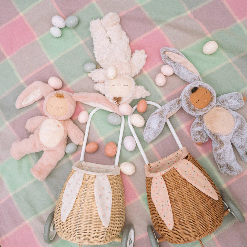 Peluche bebé dormilón - Cozy Dinkum - EDICIÓN LIMITADA PASCUA - Bunny Muffin Cocoa Cream