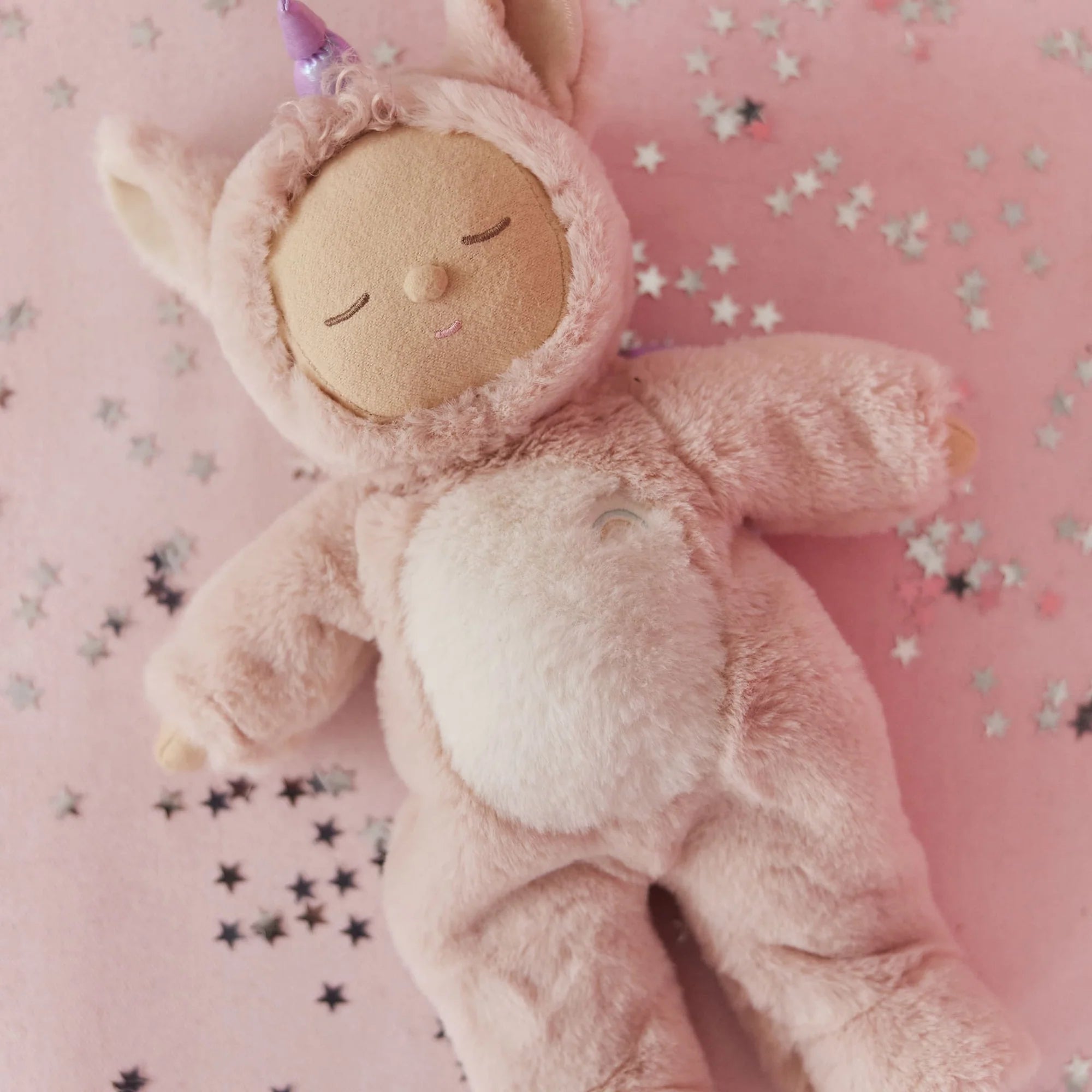 Peluche bebé dormilón - Cozy Dinkum - Unicorn Sugarpie