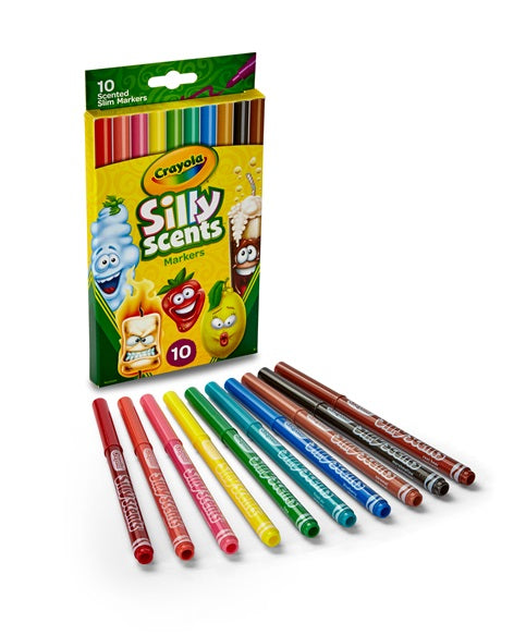 Rotuladores perfumados lavables (10 ud.)