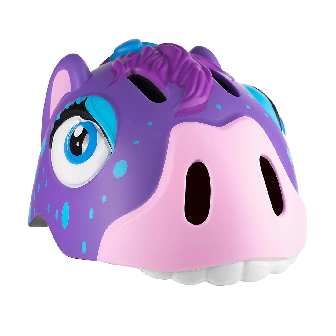 Casco divertido - Pony Morado