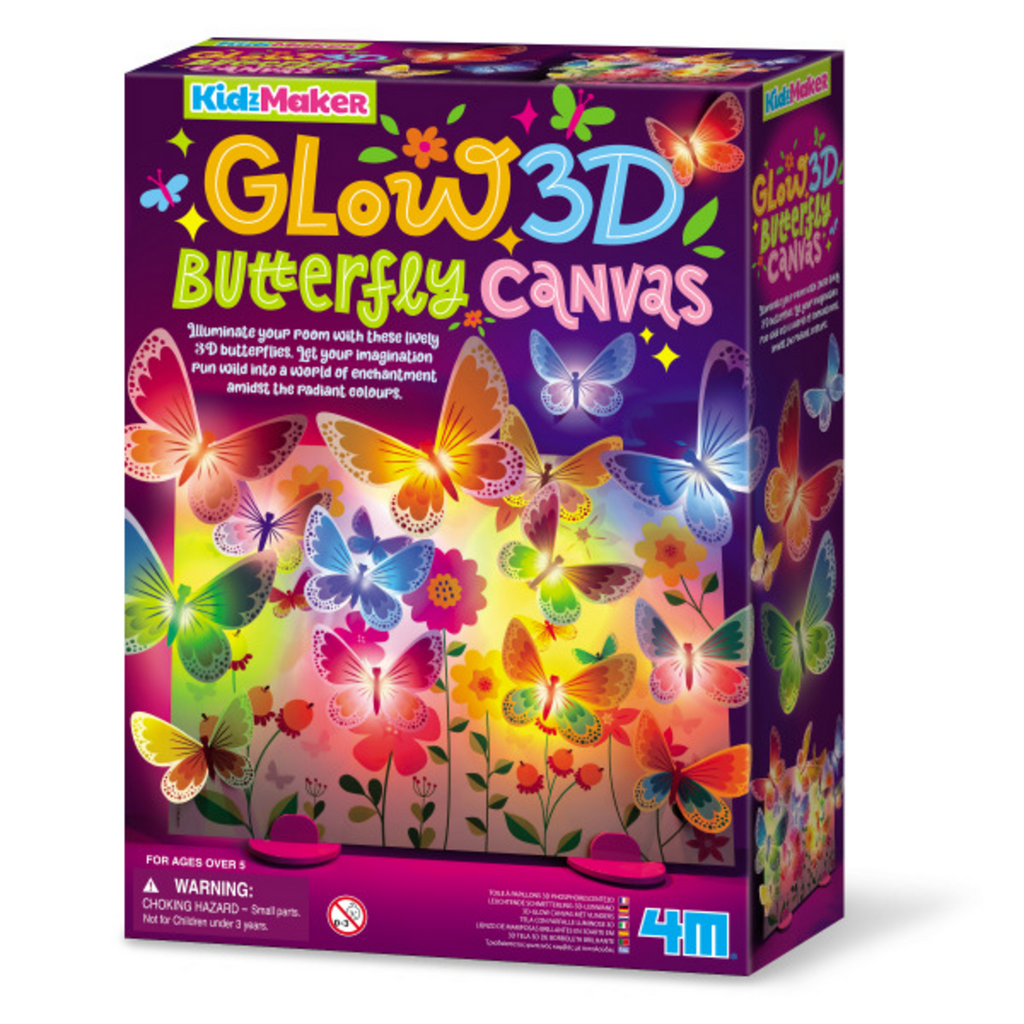 Crea Mariposas brillantes en 3D