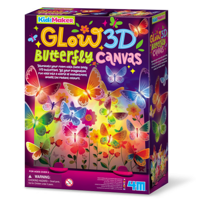 Crea Mariposas brillantes en 3D