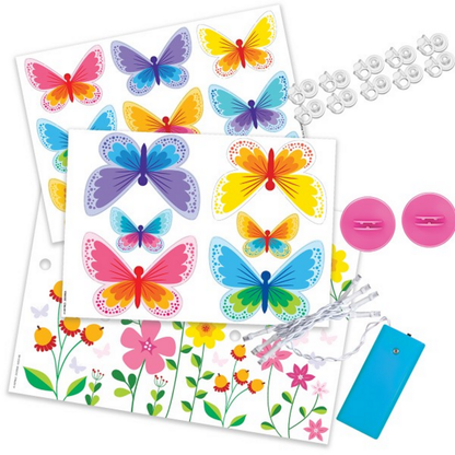 Crea Mariposas brillantes en 3D