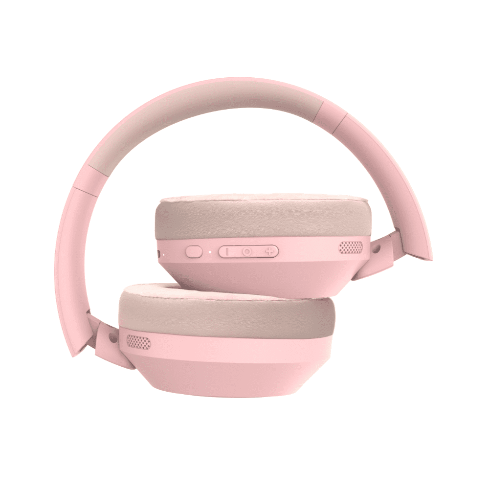 Auriculares - Con cancelación de sonido - Rosa