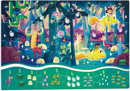 Puzzle - 25 pcs - El bosque Mágico (+3 años)