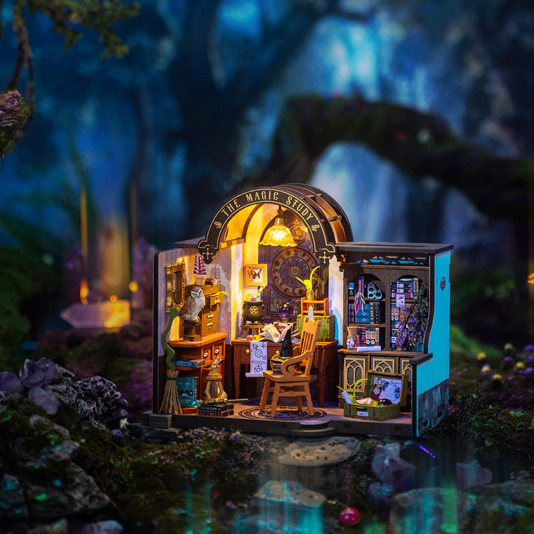 Crea - Escenario Miniatura - Estudio de magia