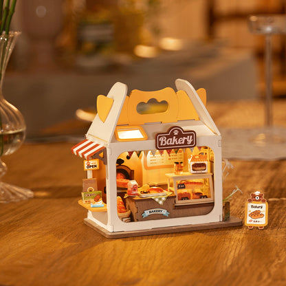 Crea - Escenario Miniatura - Panadería de Teddy