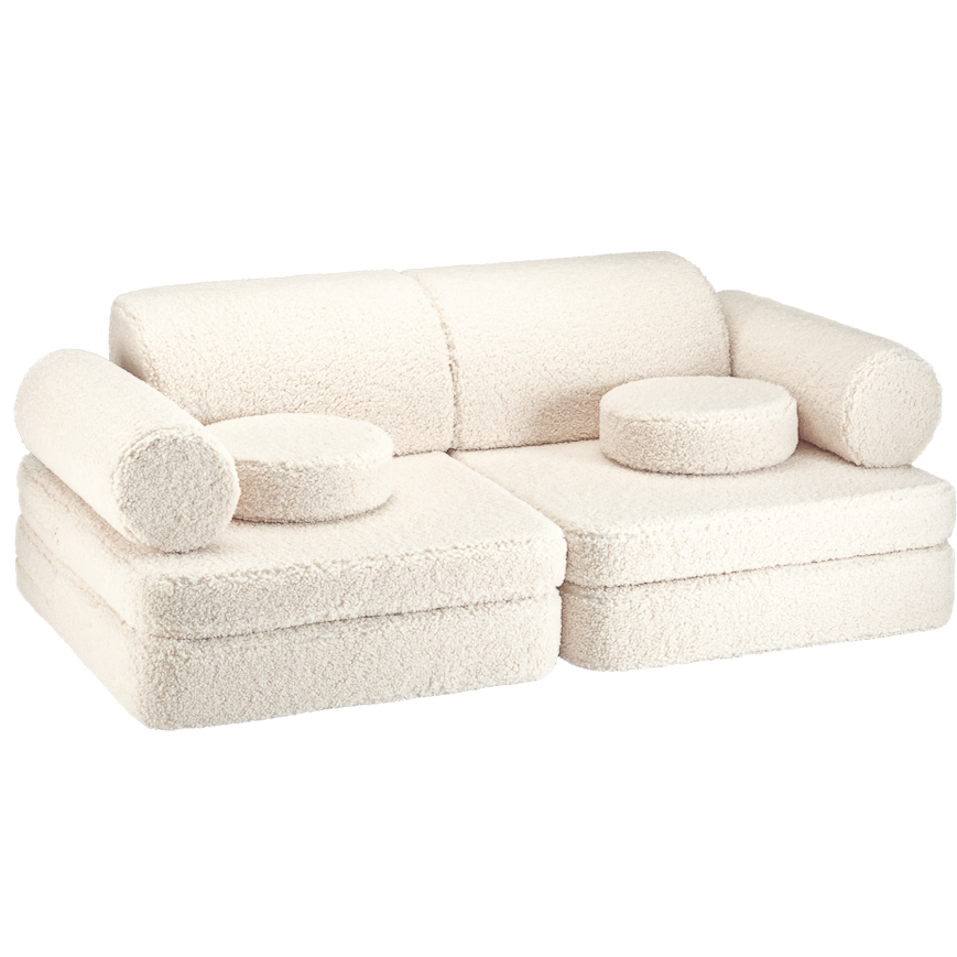 Sofá Playset - Teddy - Cream White