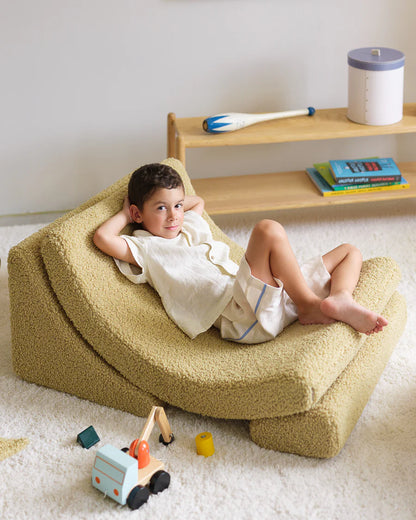 Moon chair - Teddy - Matcha