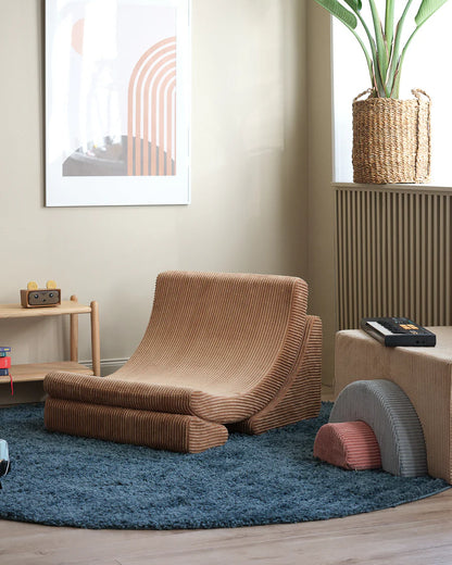 Moon chair - Pana - Toffee