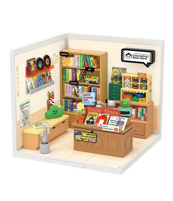 Crea - Escenario Miniatura - Librería