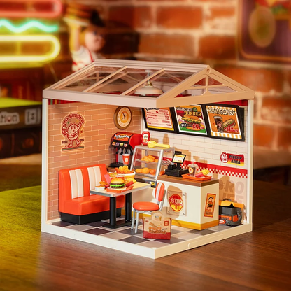 Crea - Escenario Miniatura - Hamburguesas Yum Yum