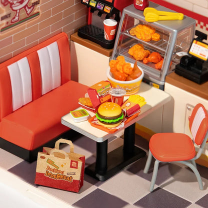 Crea - Escenario Miniatura - Hamburguesas Yum Yum