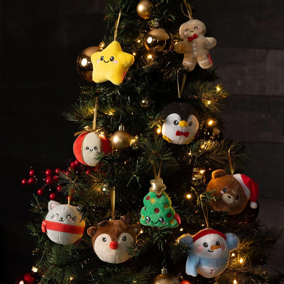 Decoraciones Navideñas de Peluche