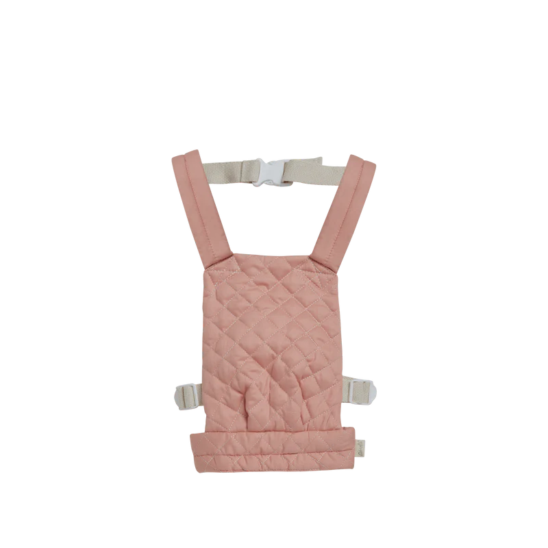 Mochila Portabebes (muñecas) - Acolchada Rosa