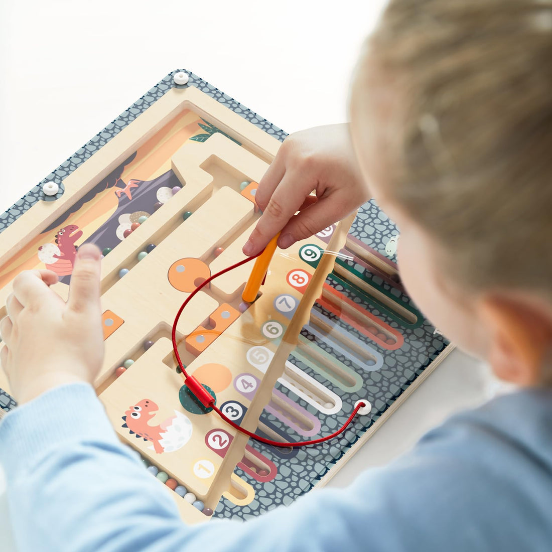 Laberinto Magnético - Dinosaurios