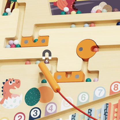 Laberinto Magnético - Dinosaurios