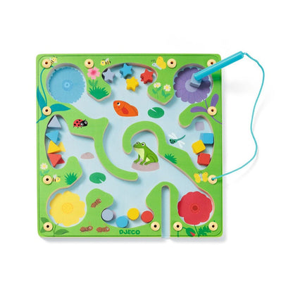 Juego de laberinto de Ranas de Madera Froggy Maze