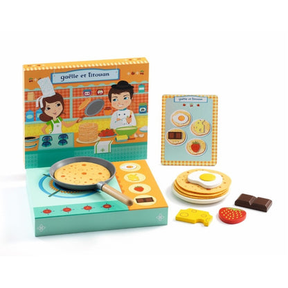 La Crepería de Gaëlle &amp; Titouan - Set de preparación de pancakes