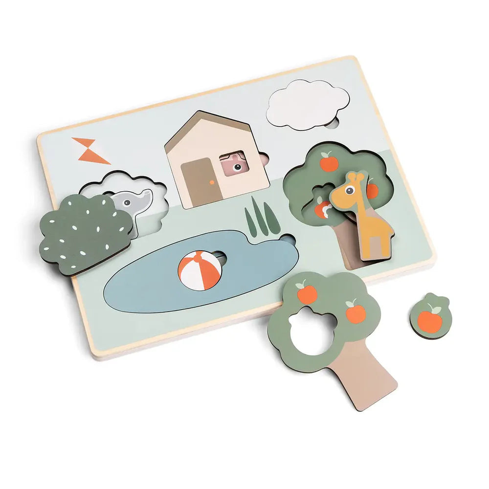 Puzzle de varias capas - Deer Friends